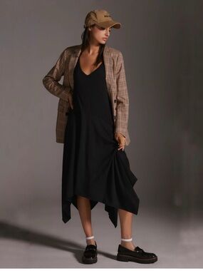 Daily Practice by Anthropologie Knit Flounce Dress NWT [1207]